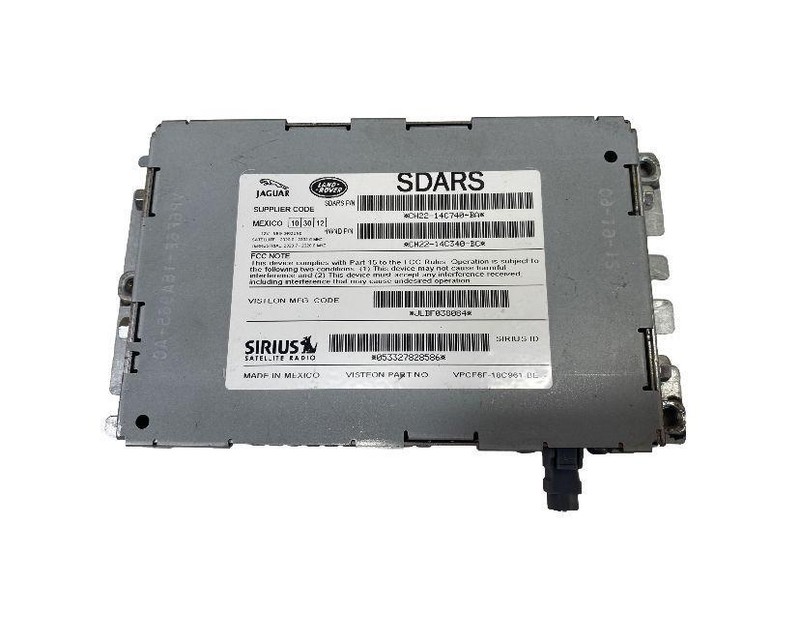 Range Rover Sport radio am fm 12 13 satellite receiver VPCF6F18C961BE LR029612