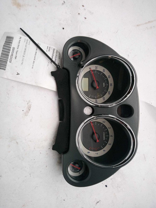 Used Speedometer Gauge fits: 2011 Mitsubishi Eclipse MPH AT Grade B
