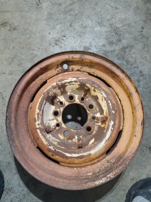 1941-42 Packard Six wheel rim only 1 rim #4