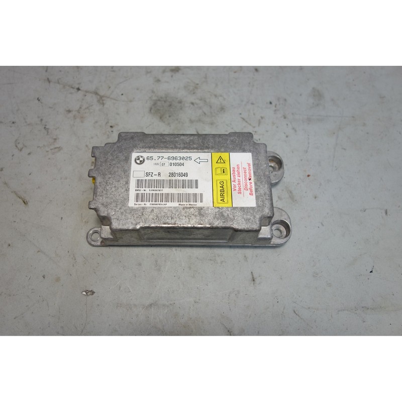 2004-2005 BMW E64 6-Series Convertible Central Airbag Impact Sensor Module OEM