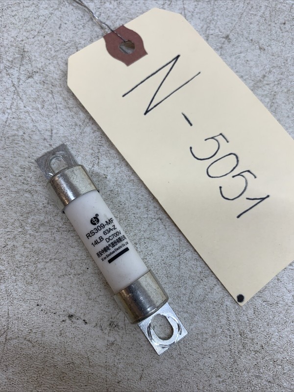 ⚡️17-22 TESLA MODEL Y 3 82 KW 63A 700VDC HV BATTERY FUSE RS309-MF14LB 5051 B142