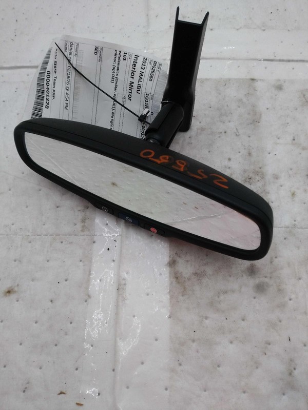 2013 Chevrolet Malibu Blue Interior Rear View Mirror OEM 13594370