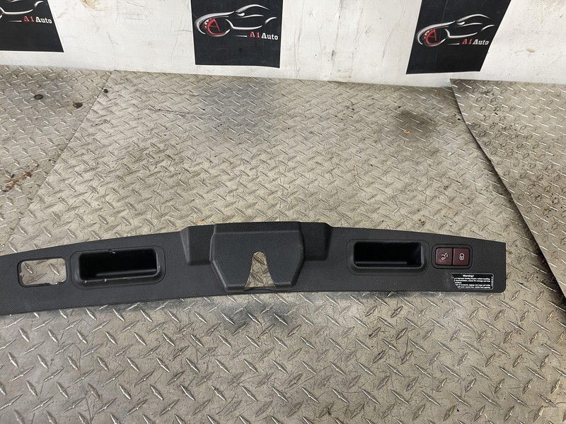 07-12 Mercedes X164 GL450 Trunk Tailgate Handle Lock Latch Cover Trim Oem