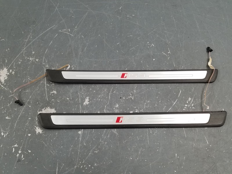 2018 Audi RS3 8V Quattro Illuminated Door Sill Scuff Plates #02172 S6