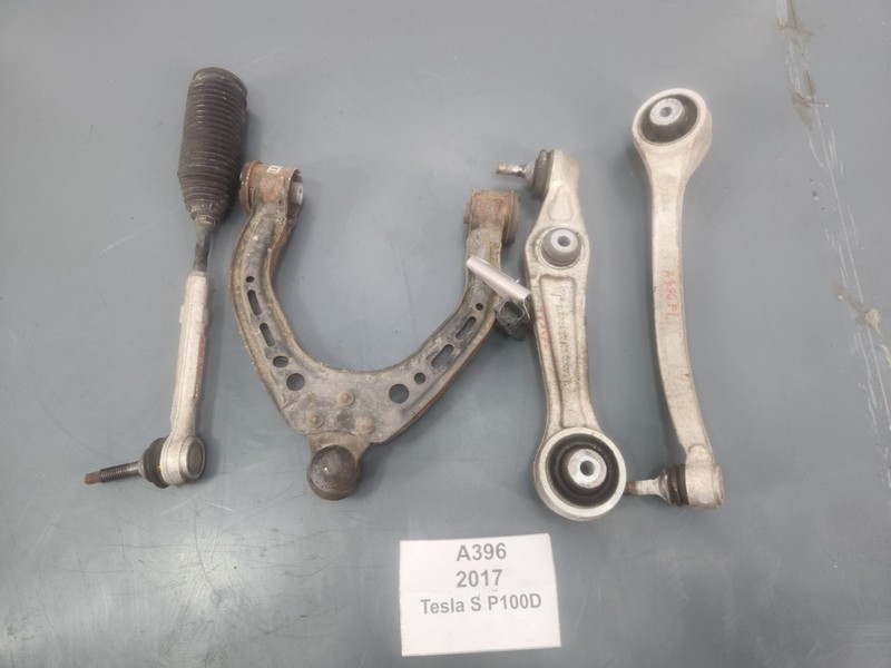 ✅ 2012-2020 OEM Tesla Model S Front Left Driver Upper Control Arm Tie Rod SET-4