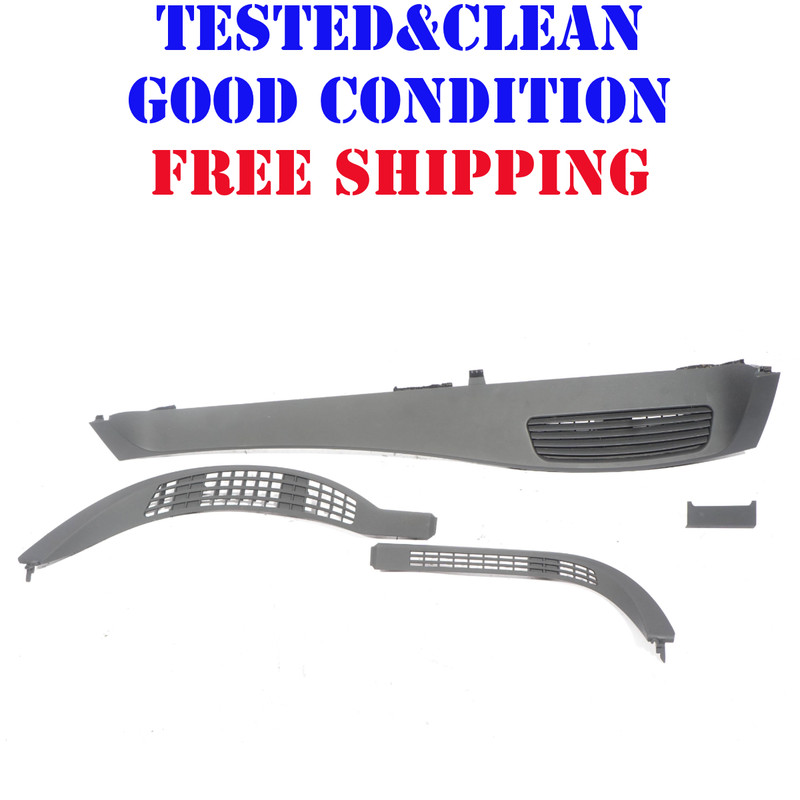 07 - 09 MERCEDES S550 W221 DASH AUR VENT PANEL COVER TRIM SET OEM