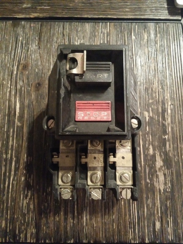 Square D Start/Stop Control Station Size M-0 2510 MBG-2 Series A