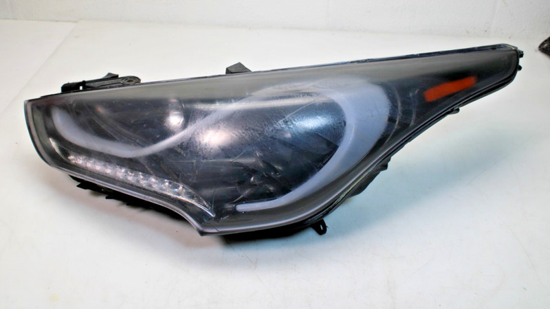12-17 HYUNDAI VELOSTER HALOGEN HEADLIGHT DRIVER LEFT OEM