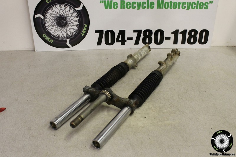 1984 Suzuki GS550 L FRONT FORKS SHOCK SUSPENSION SET PAIR GS 550 84