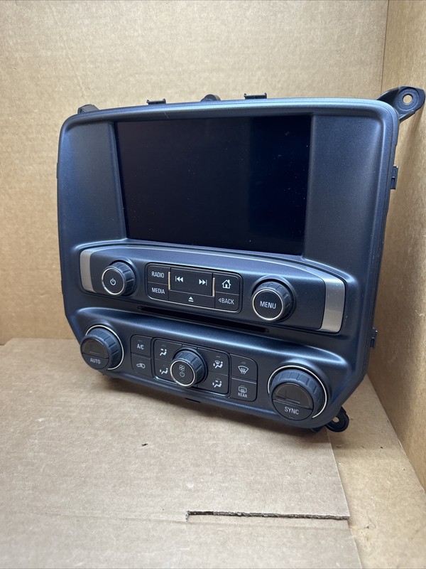 2015-2018 Chevy Silverado Sierra Screen Radio Display Panel Bezel 23485741