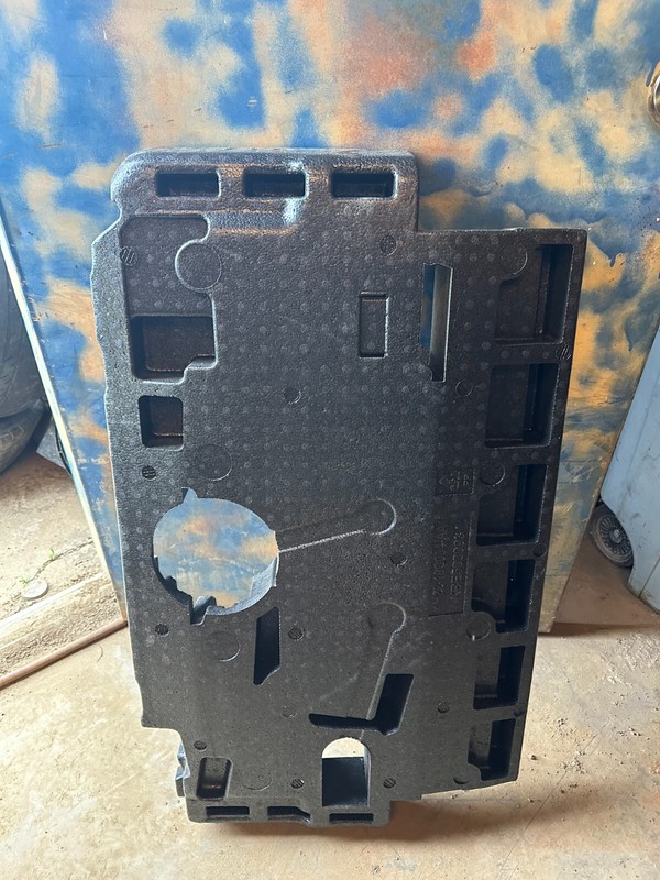 06-09 RANGE ROVER SPORT TRUNK LINER FLOOR SPARE TIRE TOOL ORGANIZER FOAM TRAY