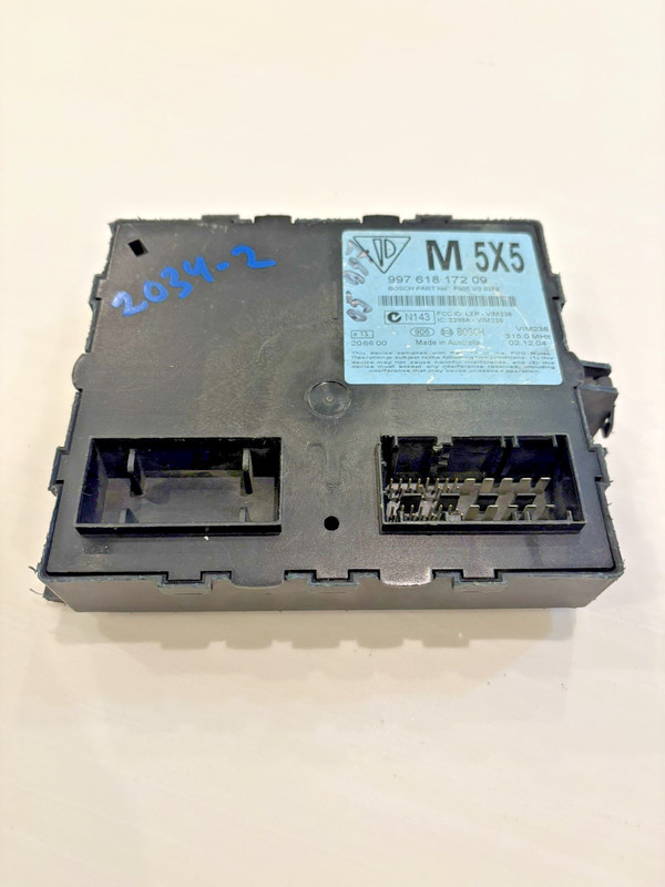 05-08 Porsche Boxster S Anti Theft Locking Immobilizer ControModule 99761817209