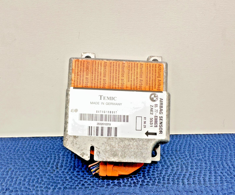 91–03 BMW E34 3/5/7 Series M3 Z3 SRS Crash Safety Sensor Control Module Unit OEM