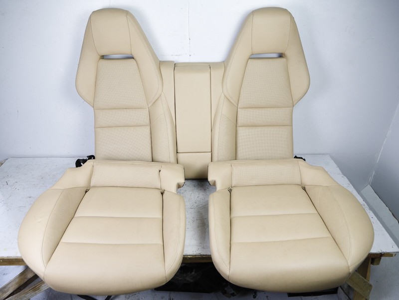2011-2016 PORSCHE PANAMERA REAR LEFT & RIGHT SIDE UPPER BOTTOM SEAT CUSHION 78K
