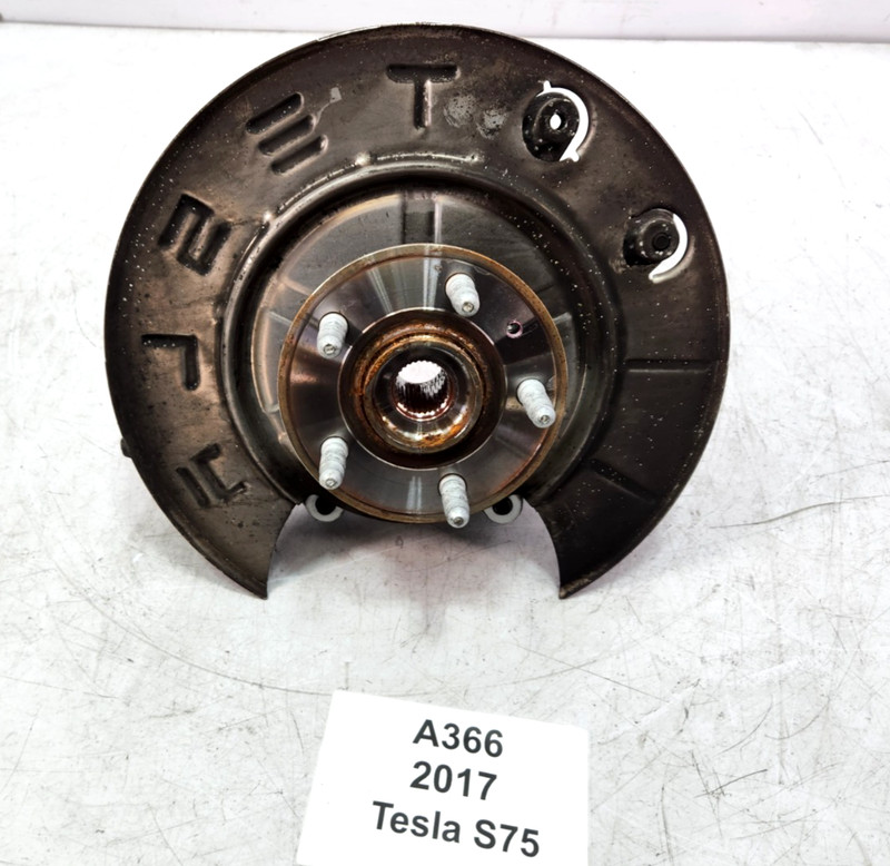 ✅ 16-20 OEM Tesla Model S Rear Left Driver Suspension Knuckle Spindle W/ Hub