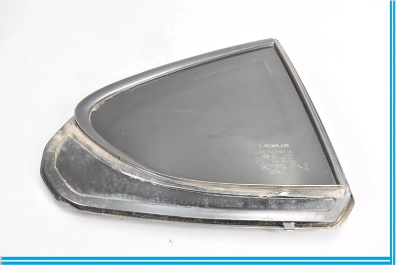 07-17 Lexus XF40 LS460 Rear Right Passenger Door Corner Quarter Window Glass OEM