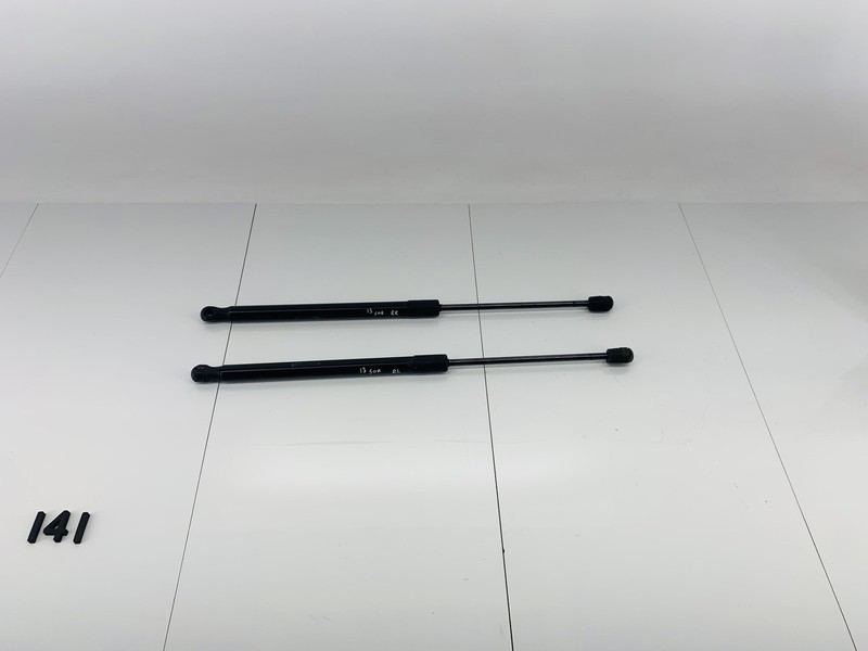 11-13 KIA SORENTO REAR RIGHT & LEFT BACK DOOR LIFT CYLINDER SUPPORT SET OF 2 OEM