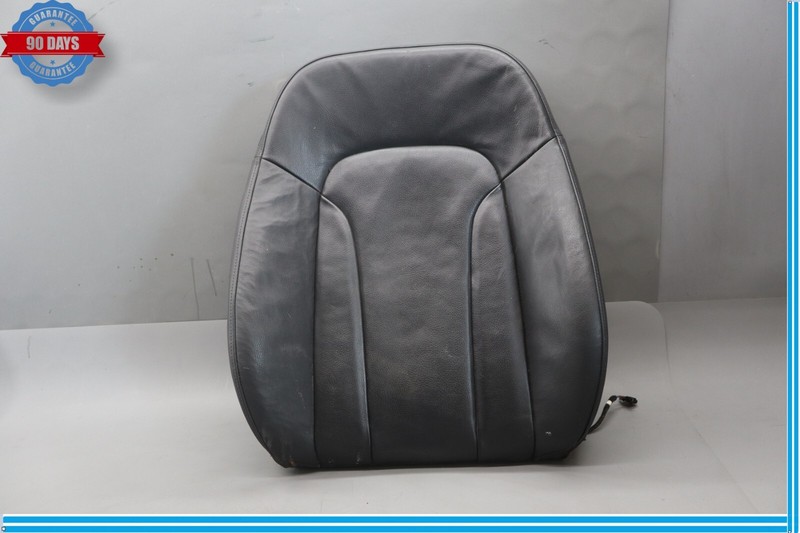 07-15 Audi Q7 Quattro Front Right Passenger Upper Seat Cushion Leather Black Oem