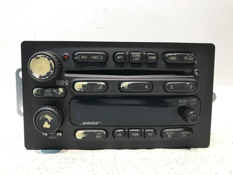 2005 Buick Rainier BOSE 6 disc CD Player Radio Stereo GM 10359565