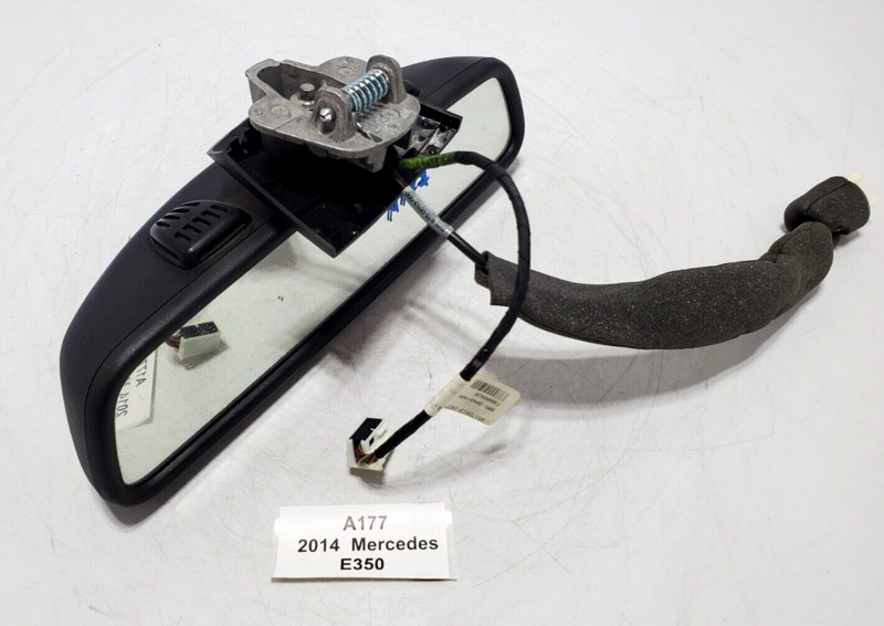 ✅ 2012-2018 OEM Mercedes C207 E350 Interior Rear View Mirror Black