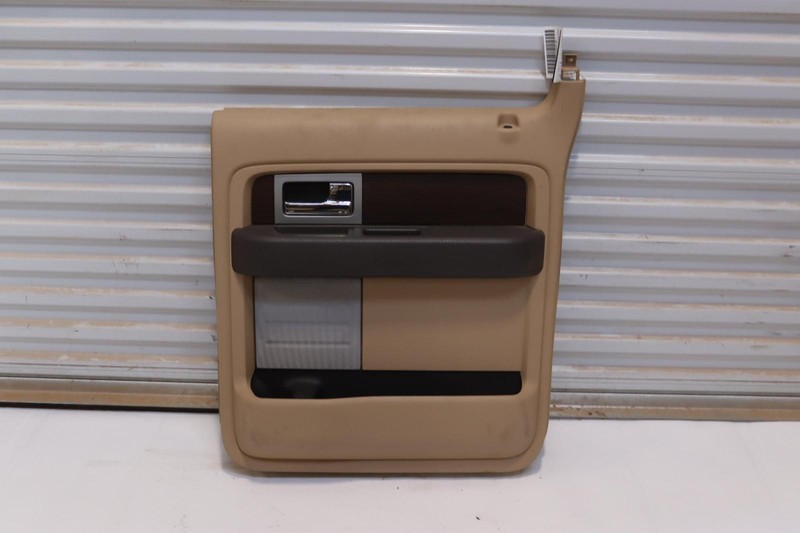 2013 FORD F-150 F150 CREW CAB REAR RIGHT SIDE DOOR PANEL TRIM COVER OEM