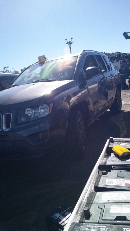 2017 Jeep Compass Rear Right Door Grey Used OEM Part 79564 90000 Miles