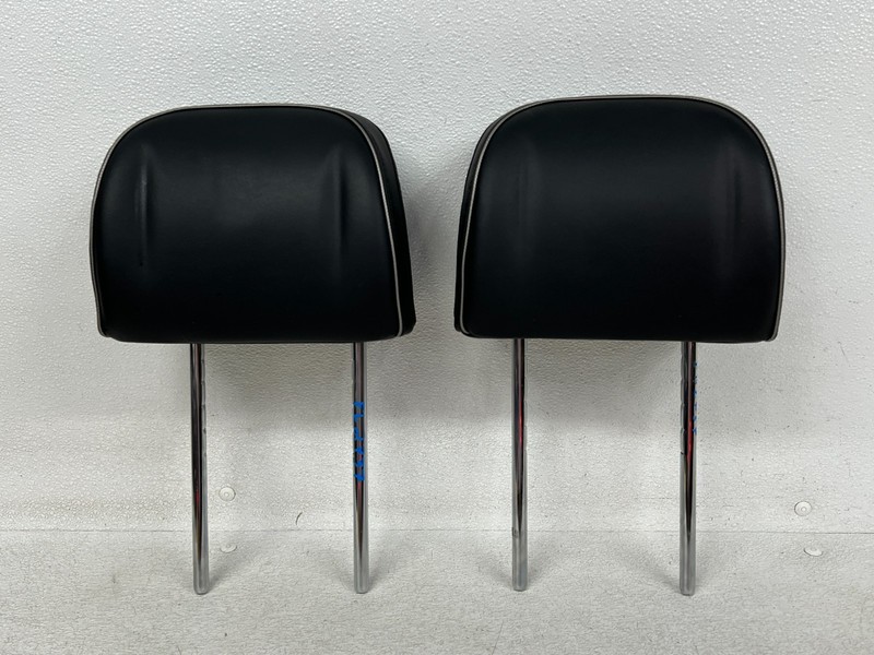 ⭐14-19 MERCEDES CLA250 FRONT LEFT & RIGHT UPPER SEAT HEADREST BLACK OEM LOT2739