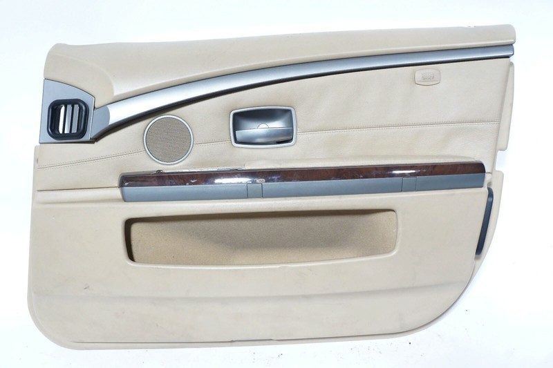 06 07 08 BMW 750Li E66 FRONT RIGHT PASSENGER DOOR COVER TRIM PANEL OEM