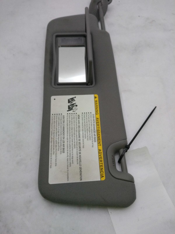 2016 Toyota Highlander Grey Used Sun Visor OEM 168672 4DR SUV 99K Miles