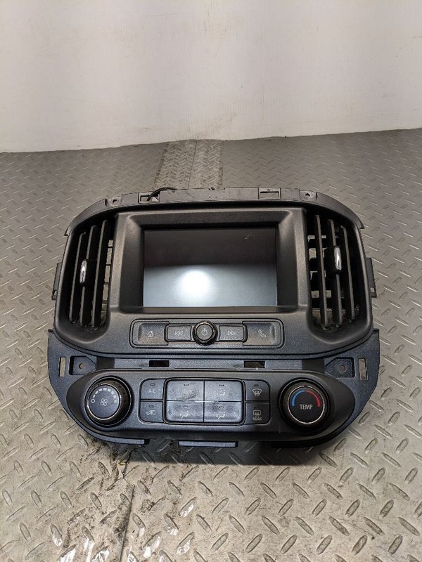 2018 CANYON COLORADO TOUCH RADIO DISPLAY OEM WITH CLIMATE CONTROL1192507