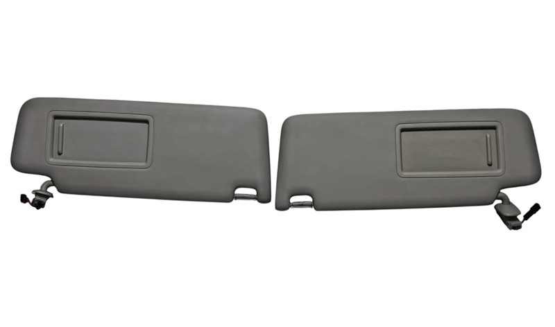 📌 2017-2025 AUDI A4 B9 FRONT LEFT & RIGHT SUNVISOR SUN VISOR SHADE SET GRAY OEM