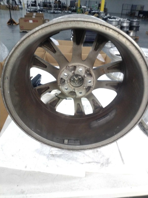 2016 INFINITI Q70 18x8 Alloy Wheel Black OEM 10 Spoke Used 403431CA4A