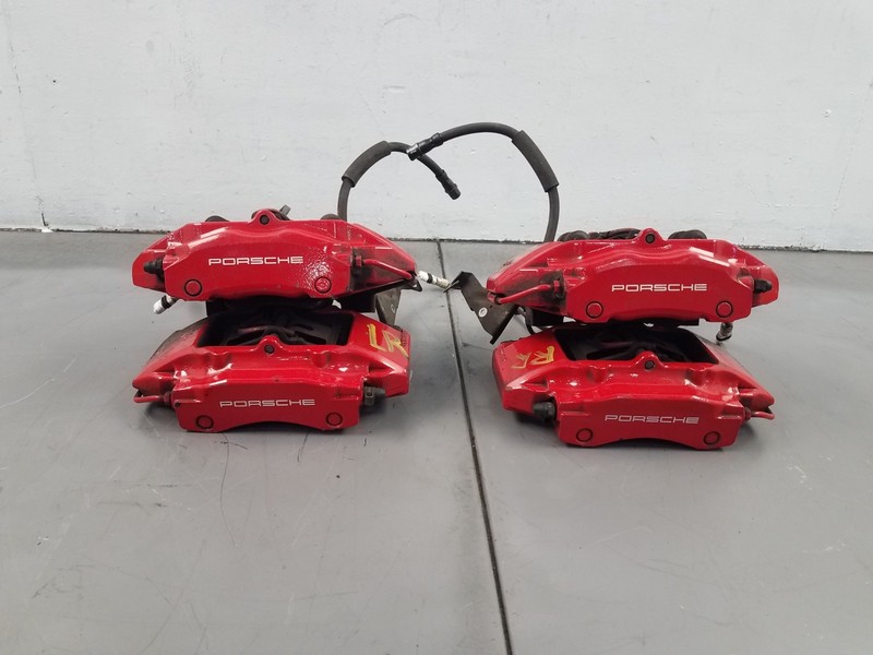 2006 Porsche Cayman S 987 Brembo Red Brake Caliper Set #4760 F2