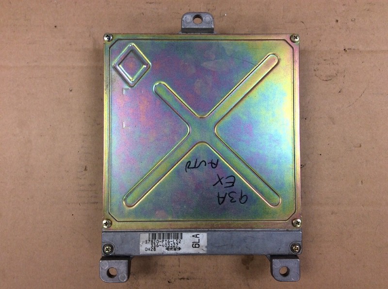 90 91 92 93 Accord ECU ECM 37820-PT6-L52 6LA Computer Used OEM