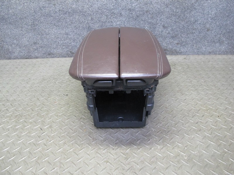 2014-2018 BMW F15 X5 FRONT CENTER CONSOLE LEATHER ARMREST COMPARTMENT STORAGE