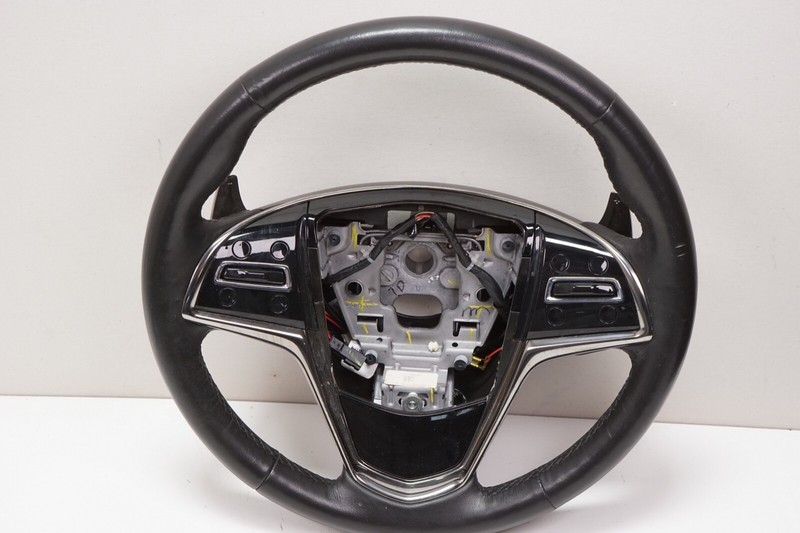 CADILLAC CTS Steering Wheel Leather w/ Shift Paddles OEM 2014 - 2016