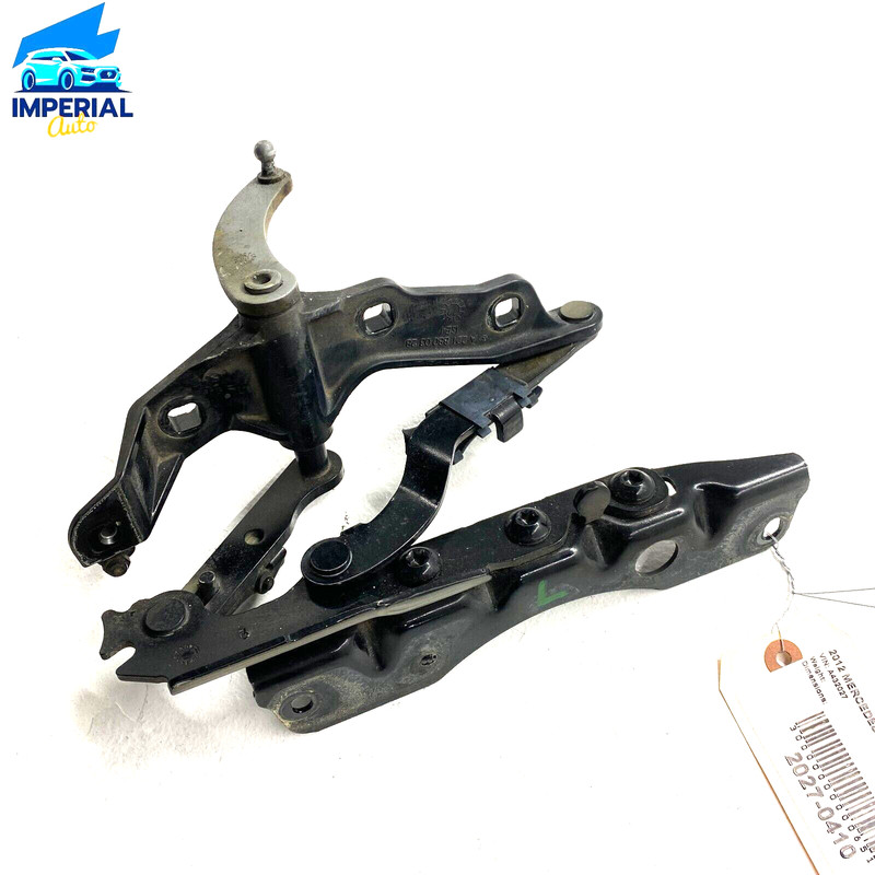 2007-2013 MERCEDES-BENZ S550 W221 FRONT LEFR DRIVER SIDE HOOD HINGE BRACKET OEM