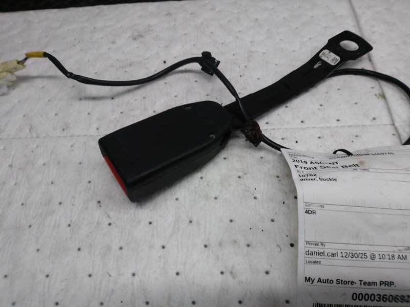 2019 Subaru Ascent Black Driver Seat Belt OEM 64631FL01AVH 79k Miles