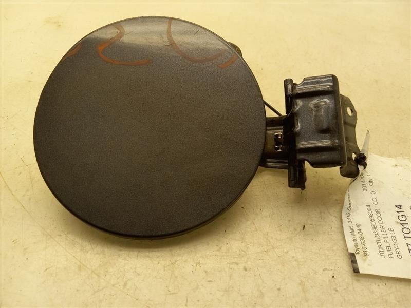 2014 TOYOTA YARIS LE FUEL FILLER DOOR GRY-1G3