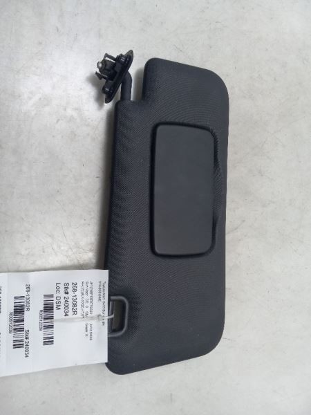 2022 TOYOTA GR86 BASE PASSENGER SIDE BLACK XX20 SUN SHADE VISOR
