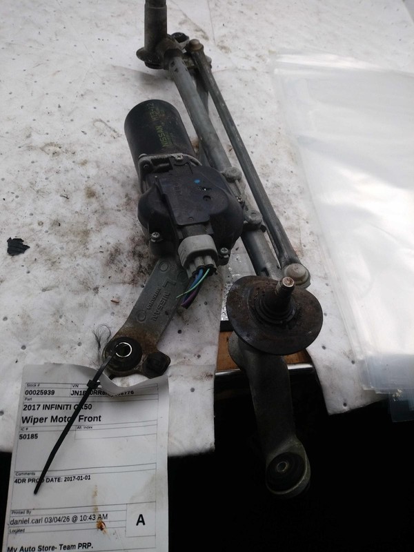 2017 INFINITI QX50 Wiper Motor OEM 288101BA0A Blue 129K Miles Warranty