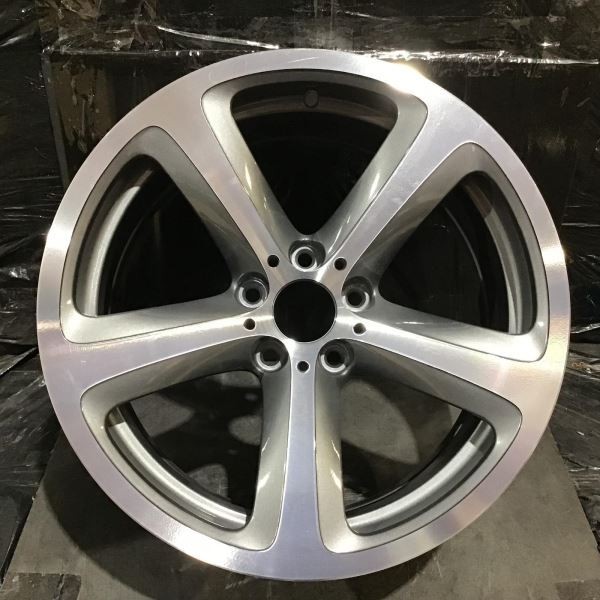 2006-2010 BMW 650i 71216 Wheel 19x8.5 5 Spoke Rim Grey Machined 36116777353