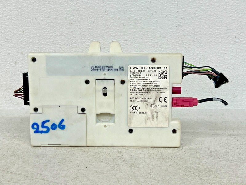 ⭐2021-2024 BMW M3 M4 G80 G82 G83 TELEMATICS COMPUTER CONTROL MODULE OEM LOT2506