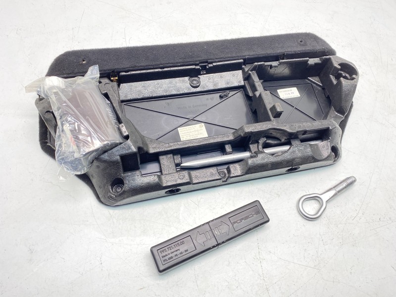 2005-2019 Porsche Boxster Cayman 911 Front Trunk Emergency Tool Box Set Kit OEM✅