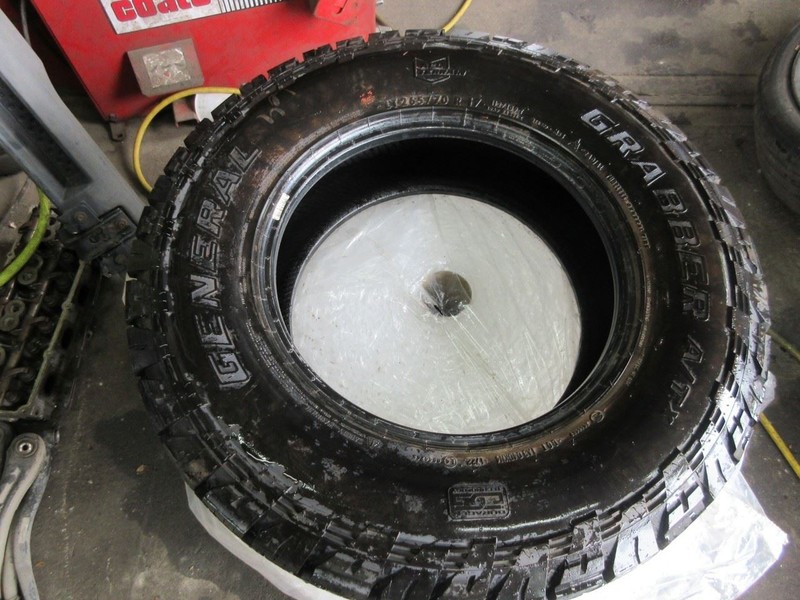 LT 265/70R17 General Grabber ATX 112/109T New Take off