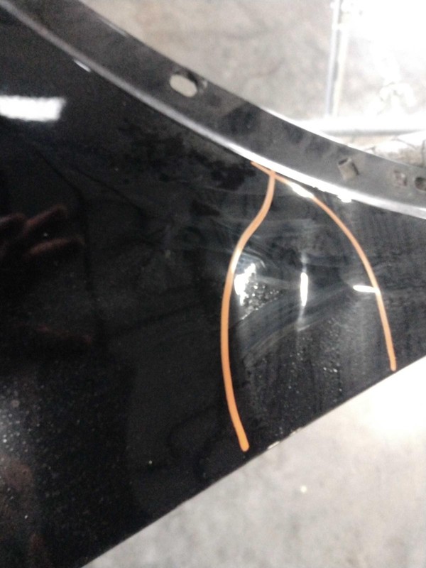 2016 Lincoln MKX Right Fender Black Small Dent OEM Used Part NJ25-21603-534498
