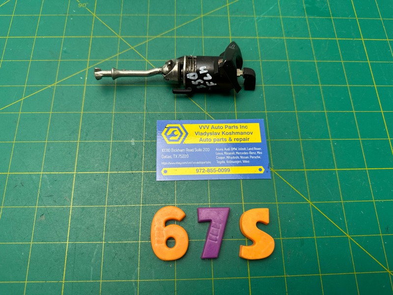 15 LEXUS RC350 FRONT LEFT DOOR LOCK CYLINDER W/ KEY OEM