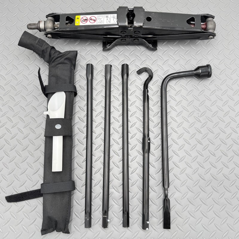 ✅ 09-2026 RAM 1500 OEM EMERGENCY SPARE TIRE TOOL KIT JACK SCISSOR LUG NUT WRENCH