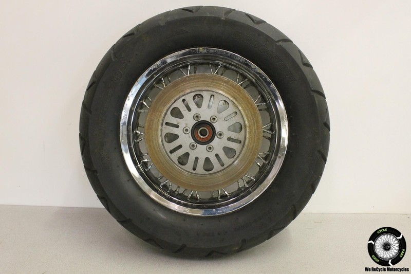 1996 Suzuki Intruder 1400 VS1400GLP REAR BACK WHEEL RIM BRAKE DISC TIRE VS 1400