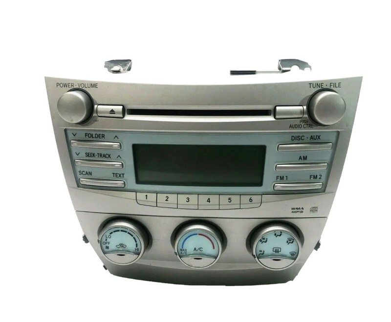 07-09 Toyota Camry Radio Stereo Audio CD Player Climate Control Switch 861200618